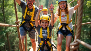 Park Linowy Kudowa – najlepsza atrakcja Kudowy